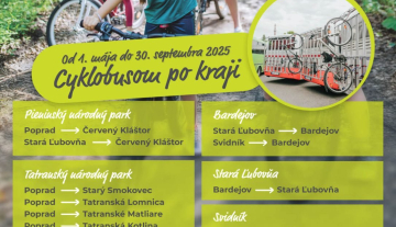 Prešovský kraj spúšťa tohtoročnú prevádzku cyklobusov