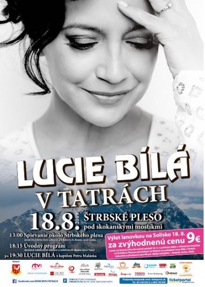 Concert of Lucie Bila in the High Tatras
