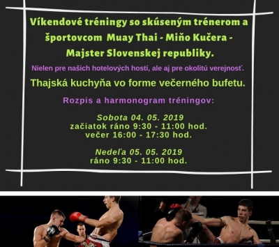 Muay Thai Weekend Trainings, May 4 and 5, 2019