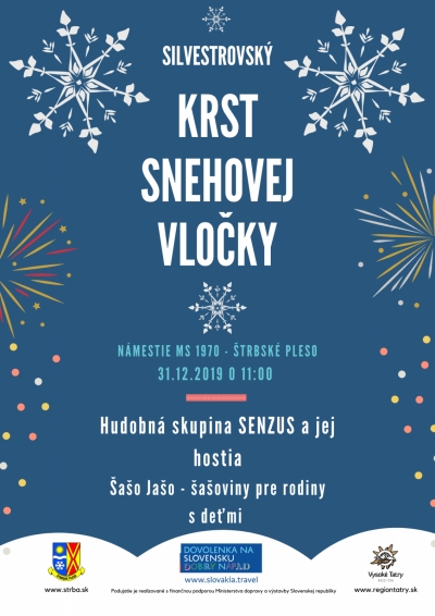 New Year's Eve Snowflake Christening 