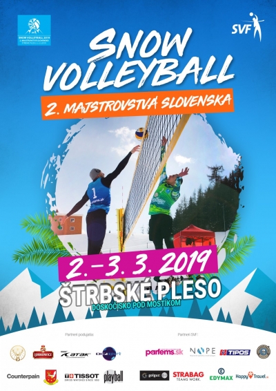 2. Majstrovstvá Slovenska v Snow Volleybale 2.-3.3.2019