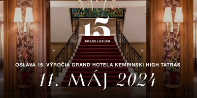 Oslava k 15. výročiu hotela
