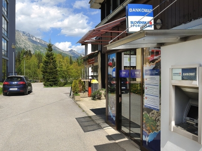 ATM Slovenská sporiteľňa - Train Station