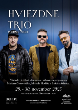 Hviezdne trio v Kempinski