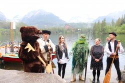 Opening of the summer tourist season and boating at Štrbské Pleso