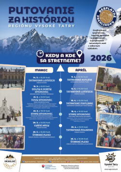 Putovanie za históriou Štrbského Plesa