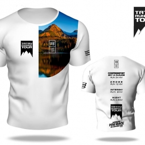Tatry Running Tour Štrbské Pleso 2019 COMPRESSPORT tričko