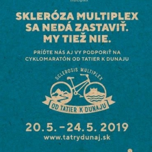 Skleróza multiplex cyklomaraton Štrbské Pleso 20.5.2019