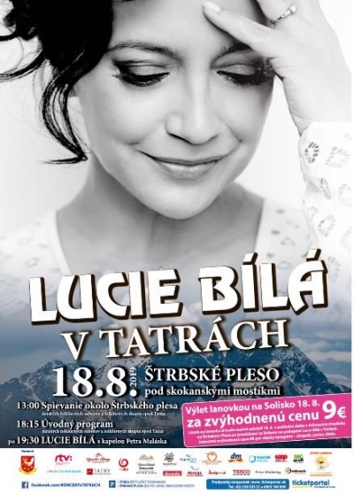 Koncert Lucie Bíla v Tatrách