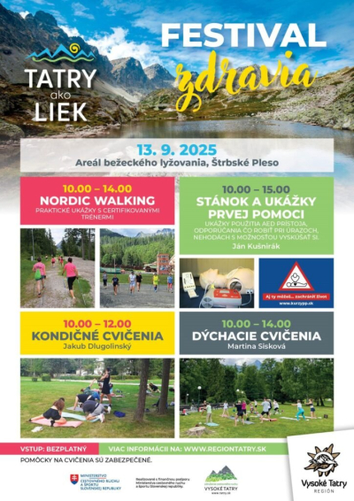 Festival zdravia na Štrbskom Plese