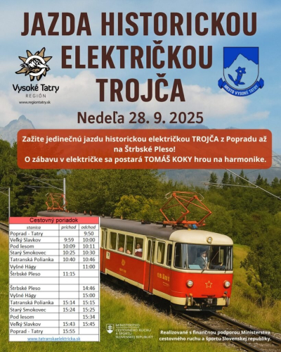 JAZDA HISTORICKOU ELEKTRIČKOU 