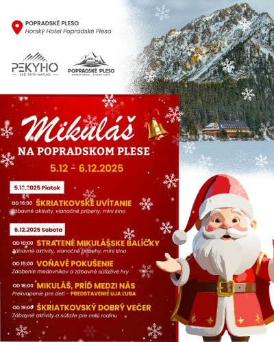 Mikuláš na Popradskom plese 