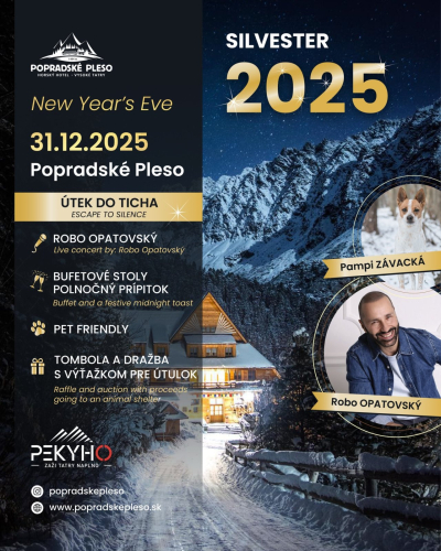 Silvester 2025 na Popradskom plese 