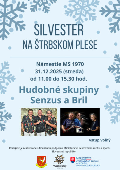 Silvester na Štrbskom Plese 