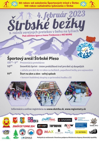 Public competition Štrbské bežky with No Name for the ninth time in Strbske Pleso