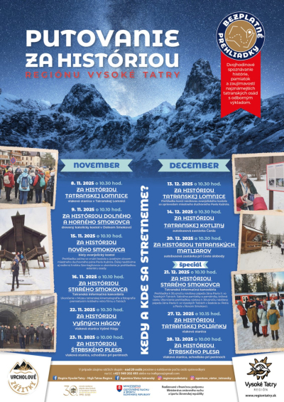  Putování za historií Štrbského Plesa