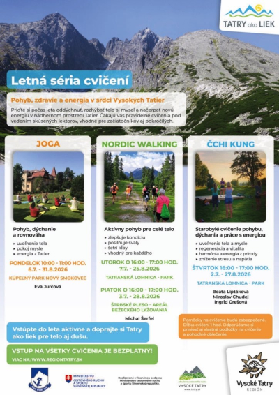 TATRY ako liek - Pohyb, ktorý lieči 